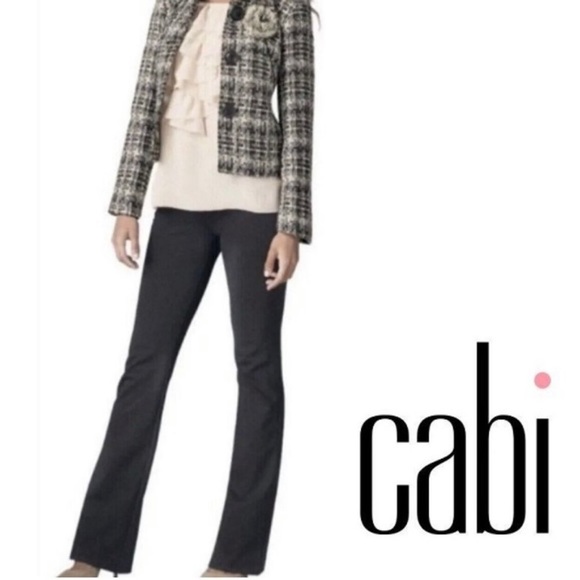 CAbi Pants - Cabi Women’s Ponte Knit Trouser 966R Charcoal Grey Sz 10